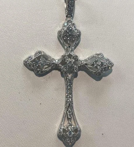 Diamond Encrusted Cross