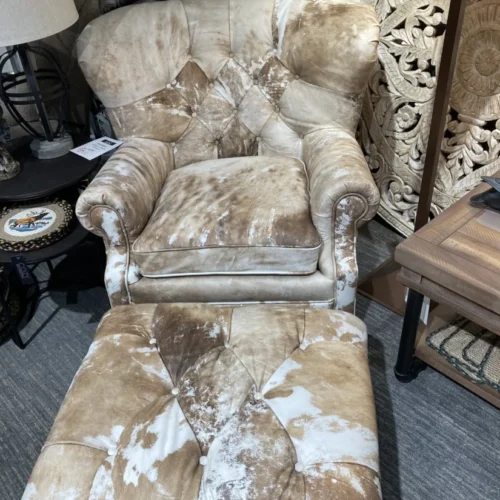 Chair w/ Ottoman