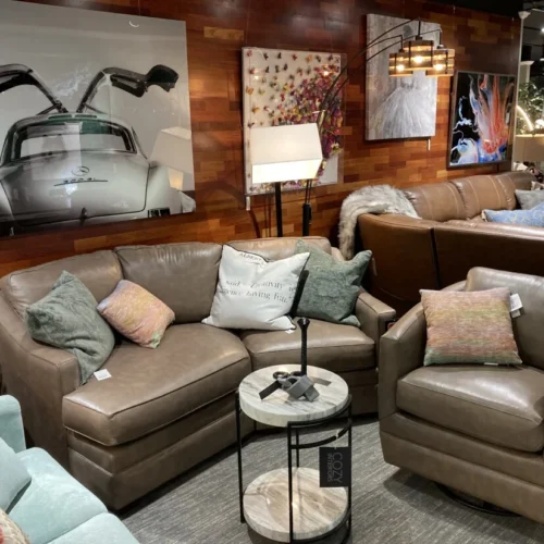 Leather Sectional